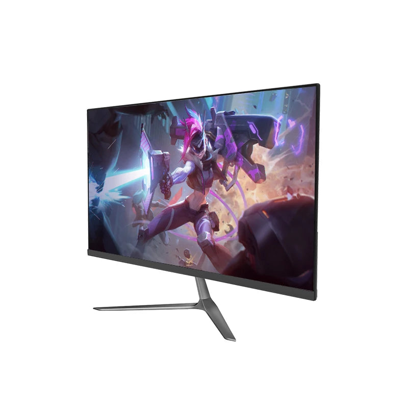24” Frameless HD Monitor – Ultra-Clear Display for Work & Gaming